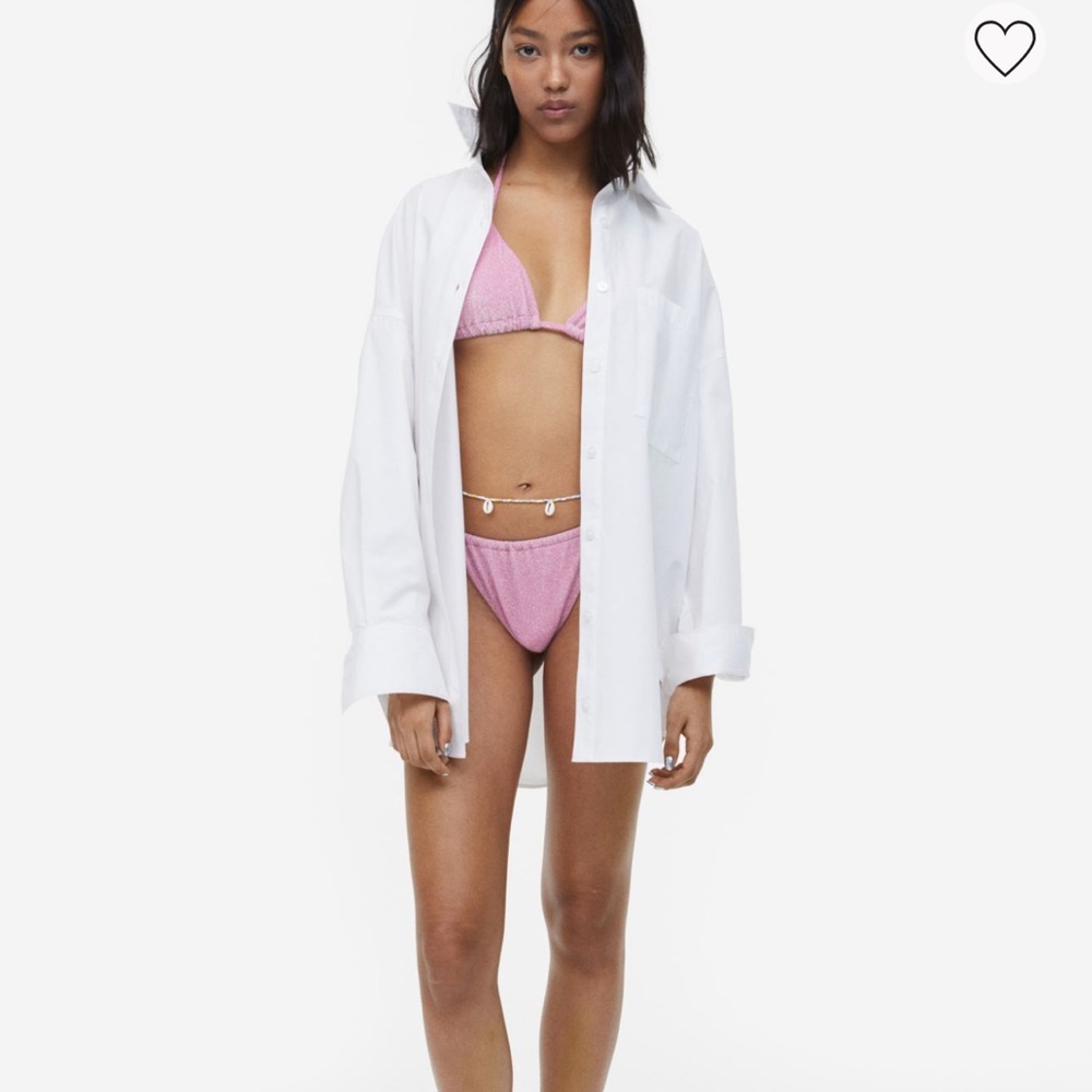 Glittery pink bikini - NWT